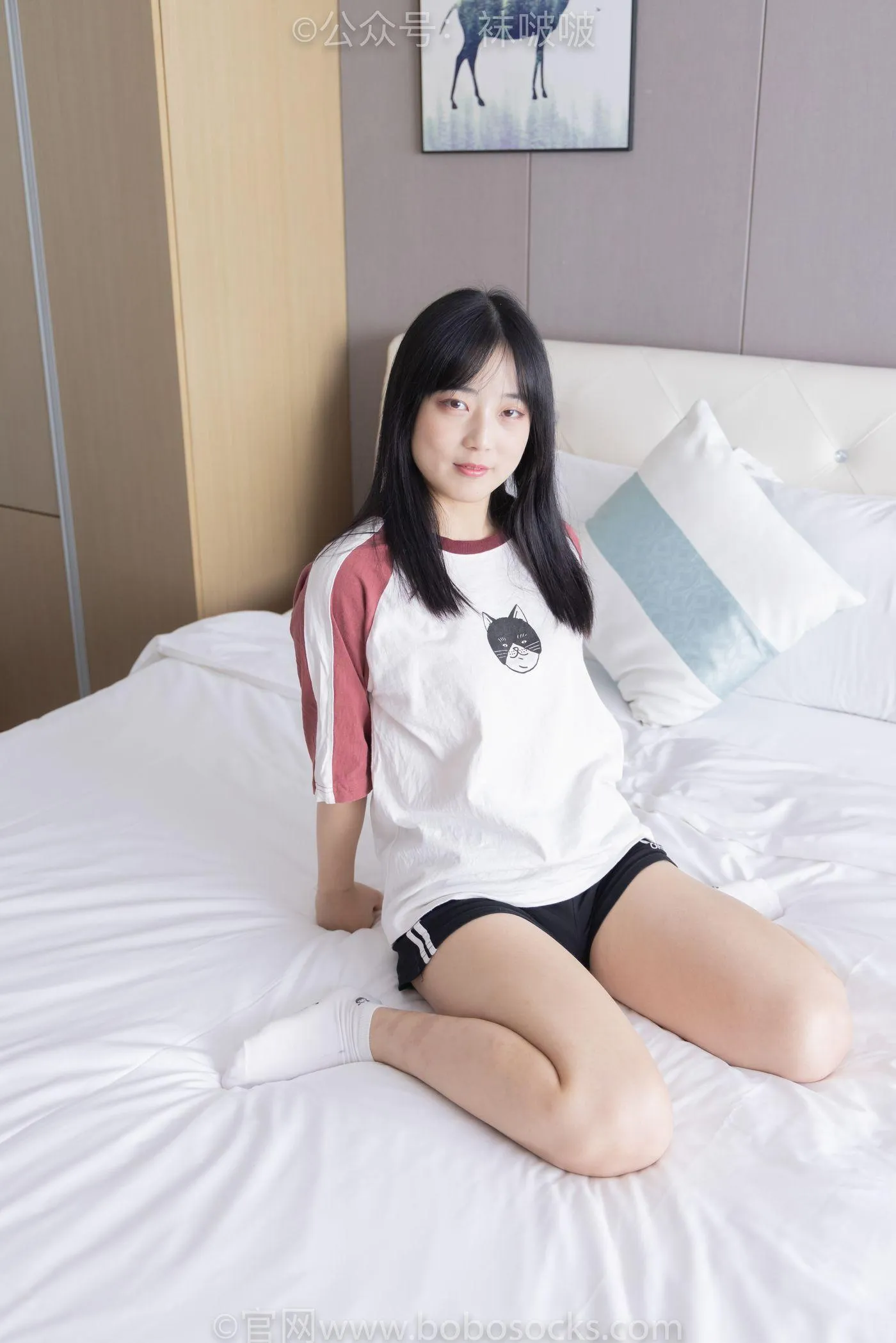 [BoBoSocks袜啵啵]NO.036 菠萝-帆布鞋、白棉袜、裸足 [138P]插图7